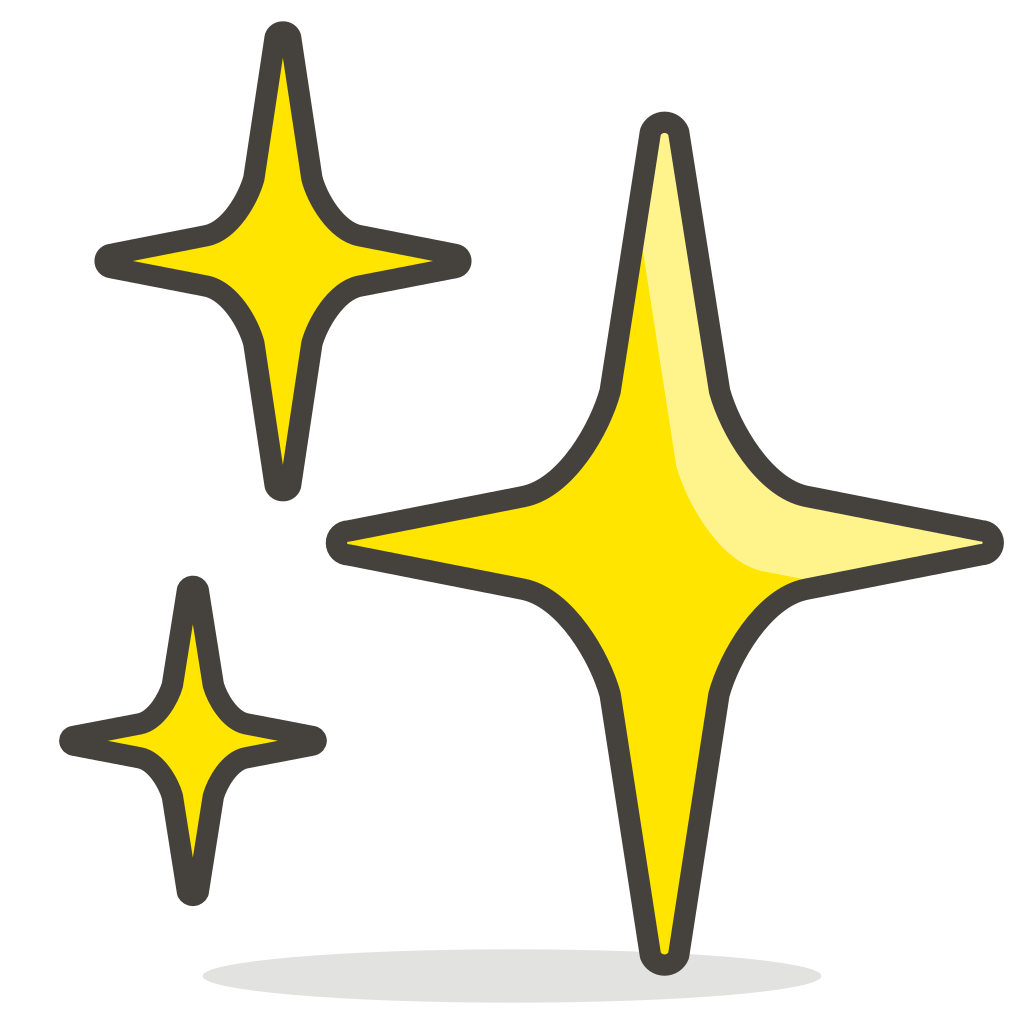 Sparkles free vector icon - Iconbolt