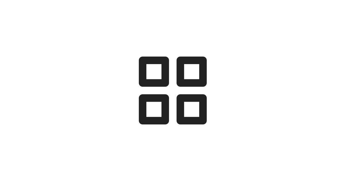 Four squares - User Interface & Gesture Icons