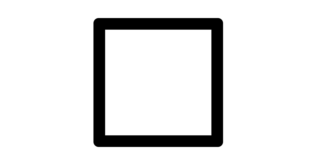 Border free vector icon Iconbolt