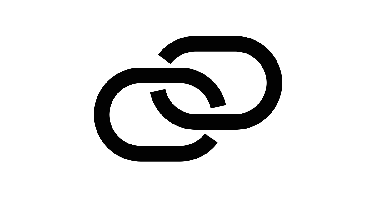 Chain free vector icon Iconbolt