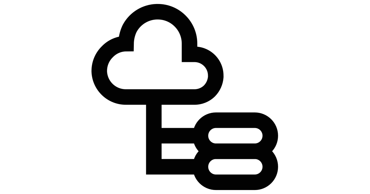 Cloud transfer free vector icon Iconbolt