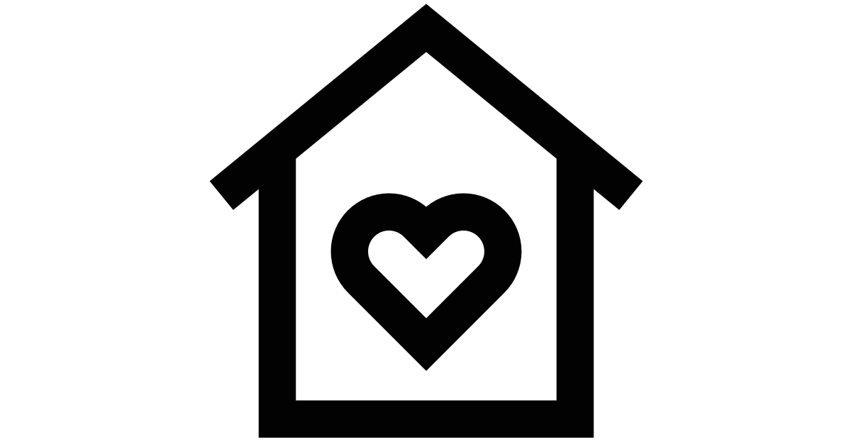 Heart home free vector icon Iconbolt