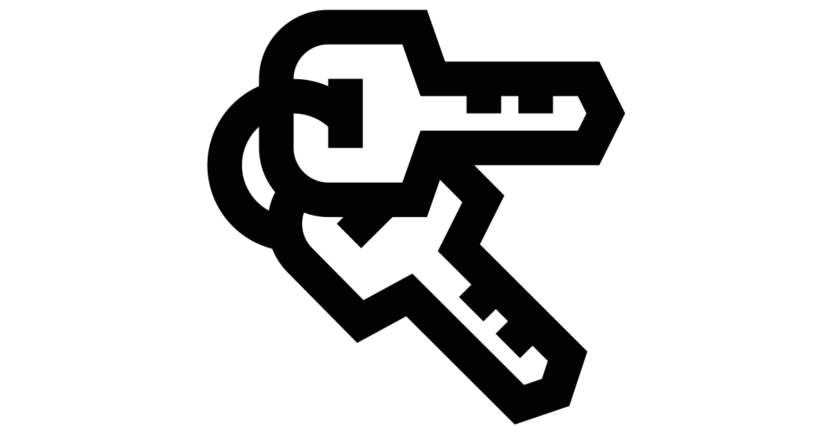 Keys free vector icon Iconbolt