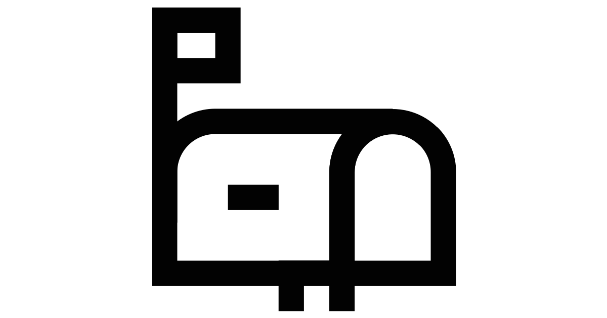 Mailbox free vector icon Iconbolt