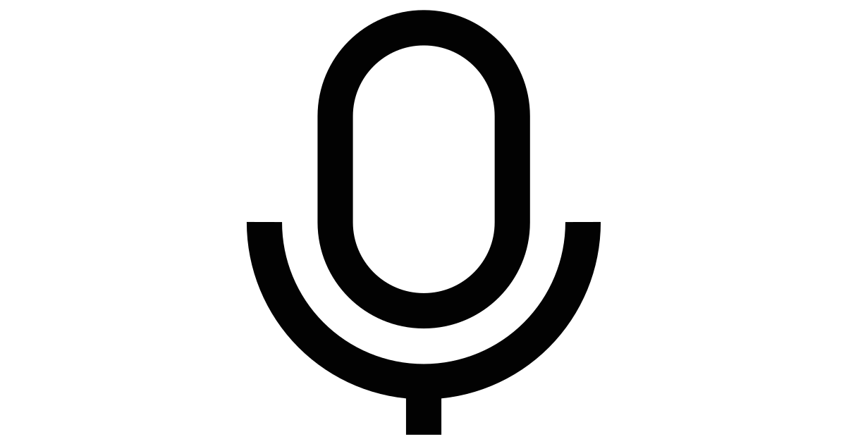 Microphone free vector icon Iconbolt