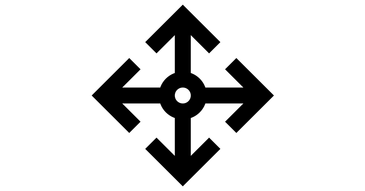 Navigation move movement arrow direction pointer directions free vector ...