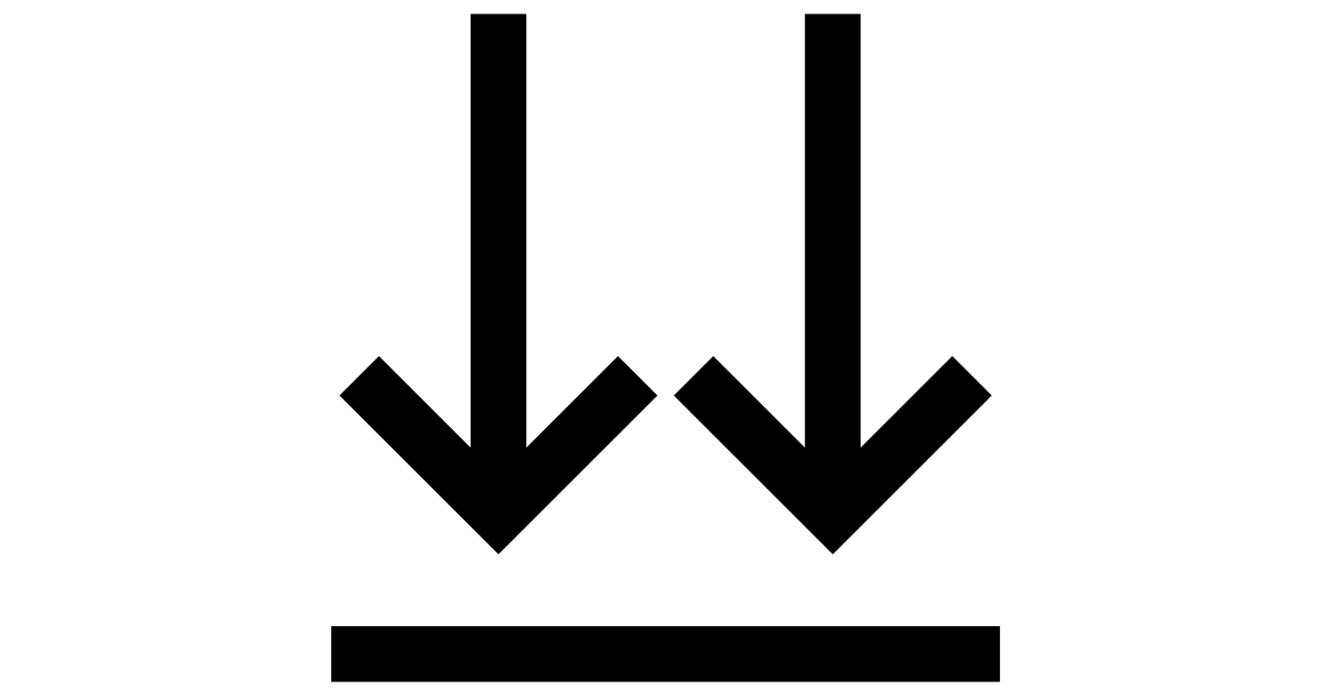 Navigation move movement arrow direction pointer line double multiple ...
