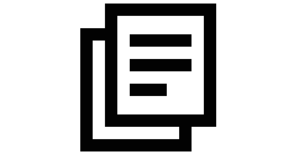 Papers lines free vector icon Iconbolt