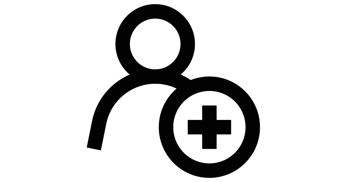 User plus free vector icon Iconbolt