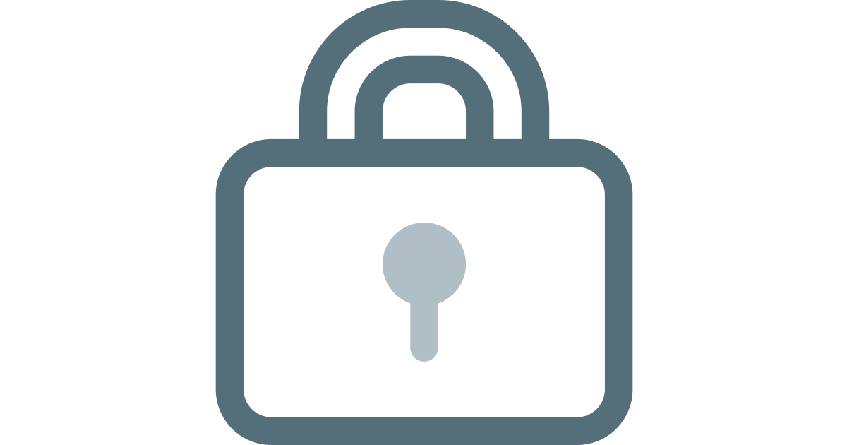 Locked free vector icon Iconbolt