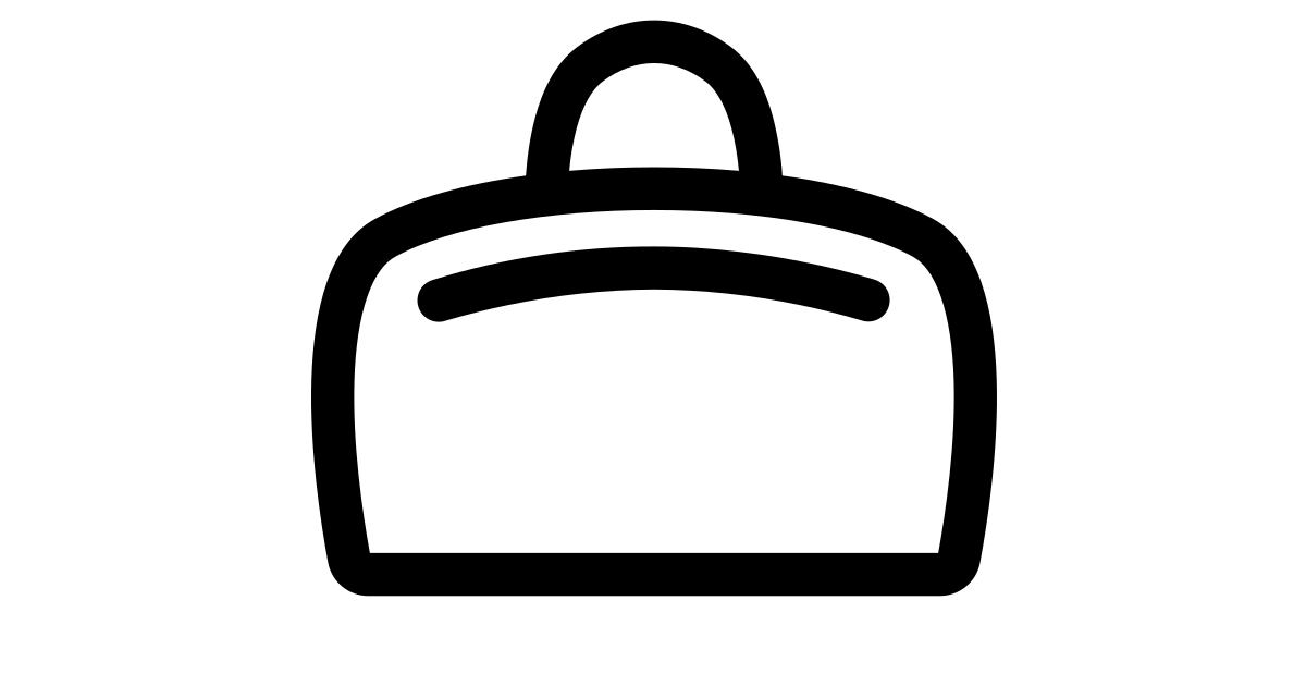Duffle free vector icon Iconbolt