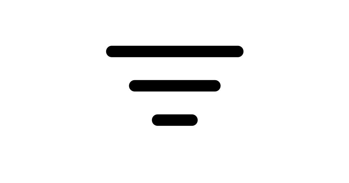 Filter free vector icon Iconbolt