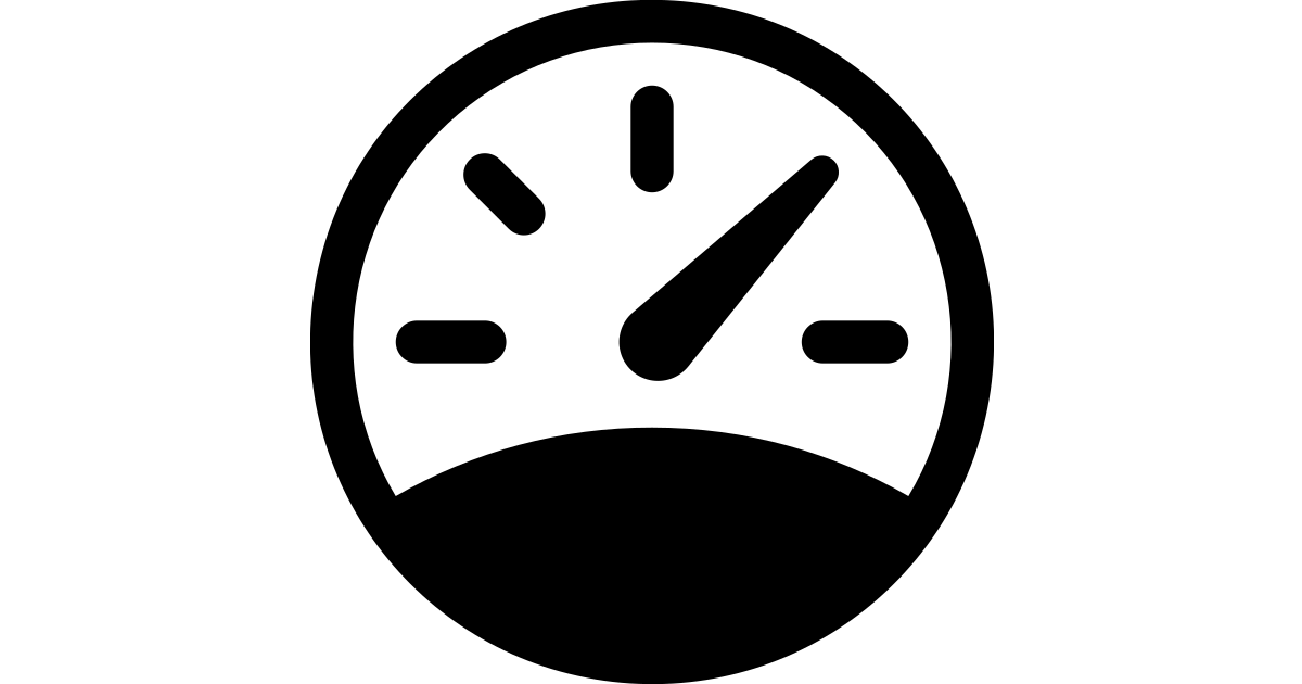 Speedometer free vector icon Iconbolt