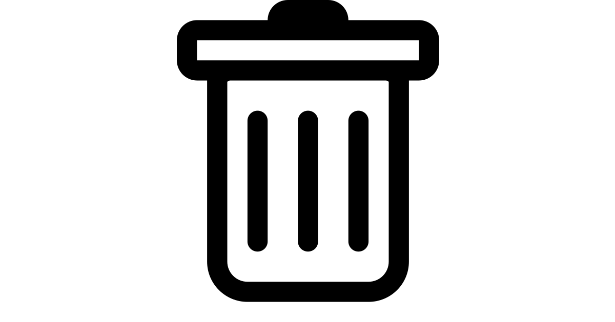 Download Trash free vector icon - Iconbolt
