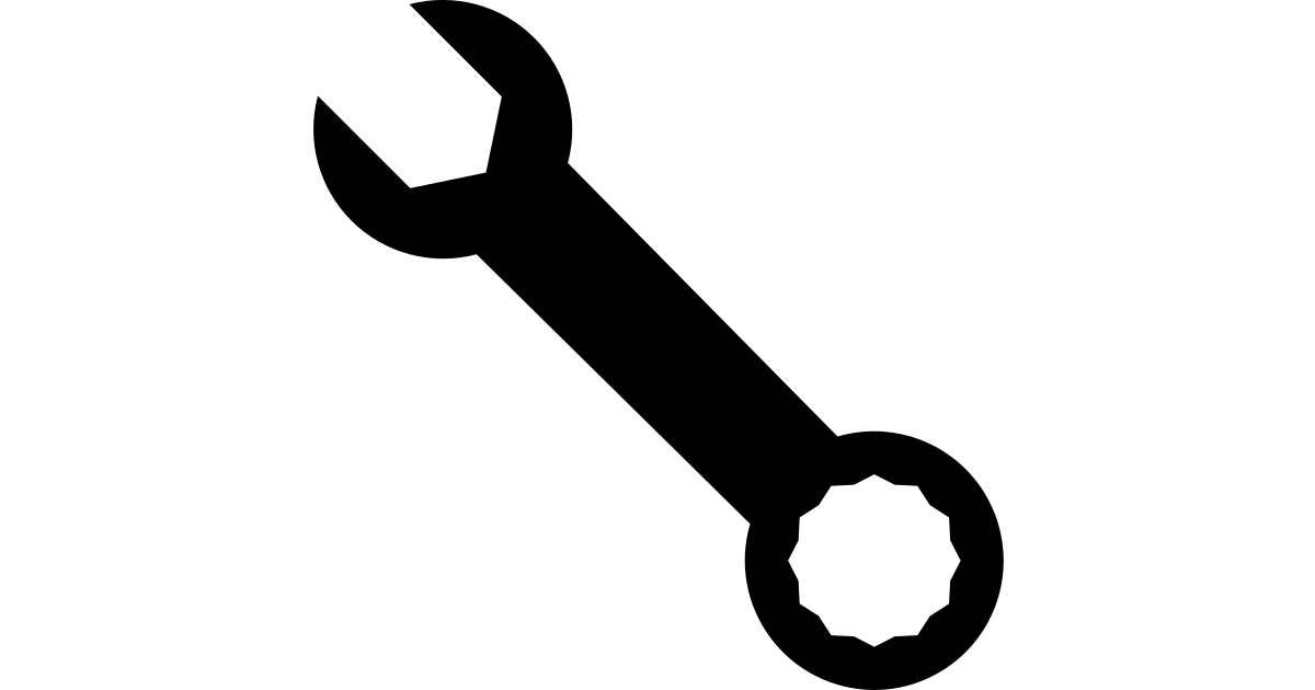 Wrench free vector icon Iconbolt