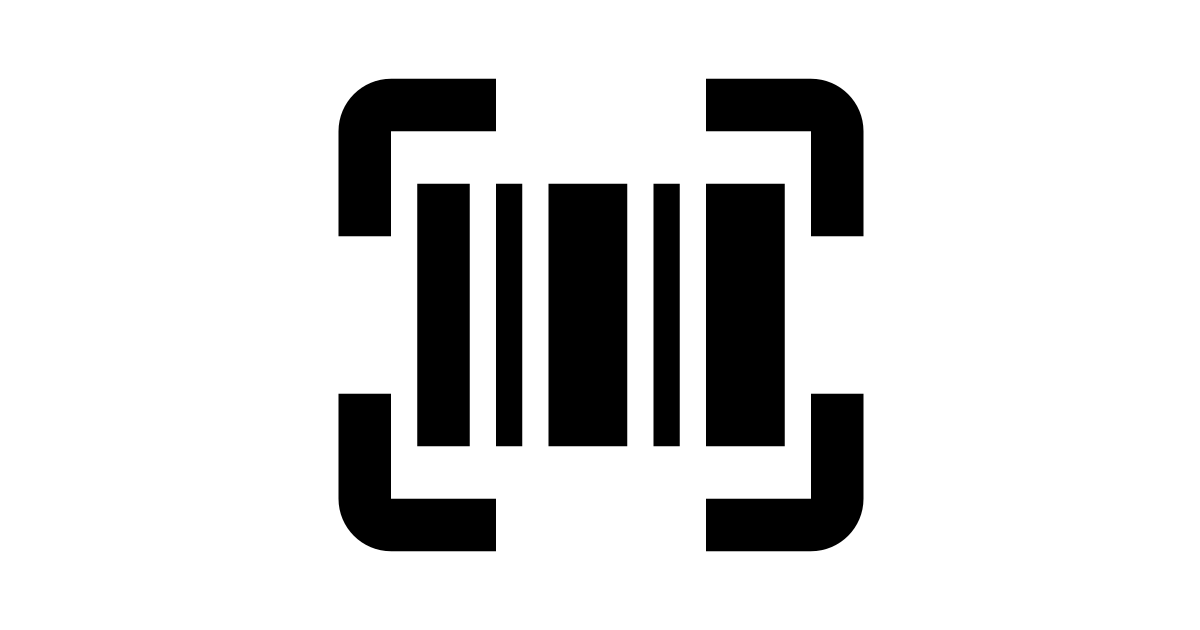 Barcode reader free vector icon Iconbolt