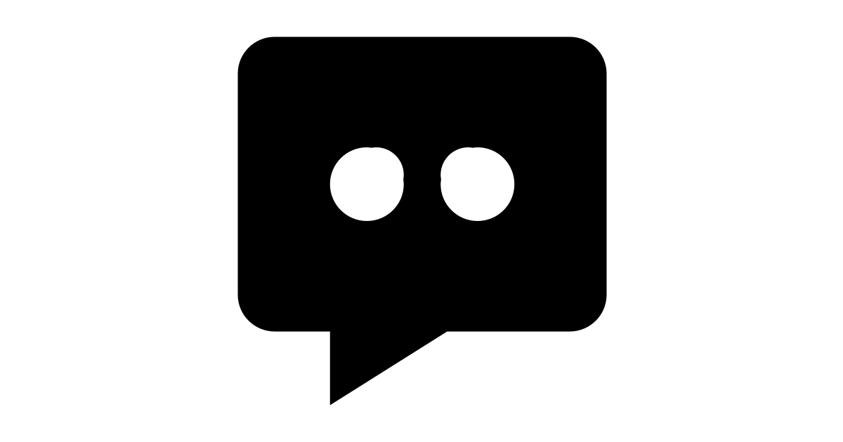 Message dots free vector icon - Iconbolt