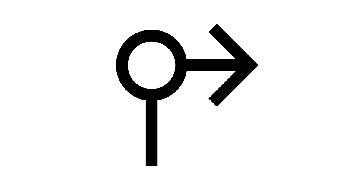 Direction rotary right free vector icon - Iconbolt
