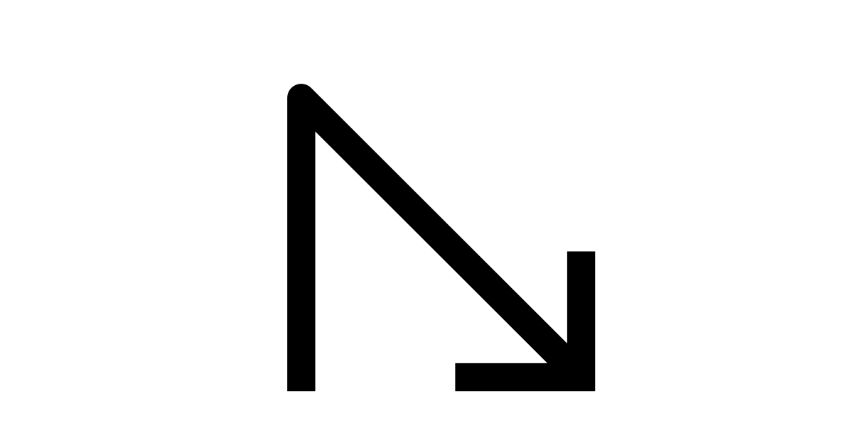 Direction sharp turn free vector icon - Iconbolt