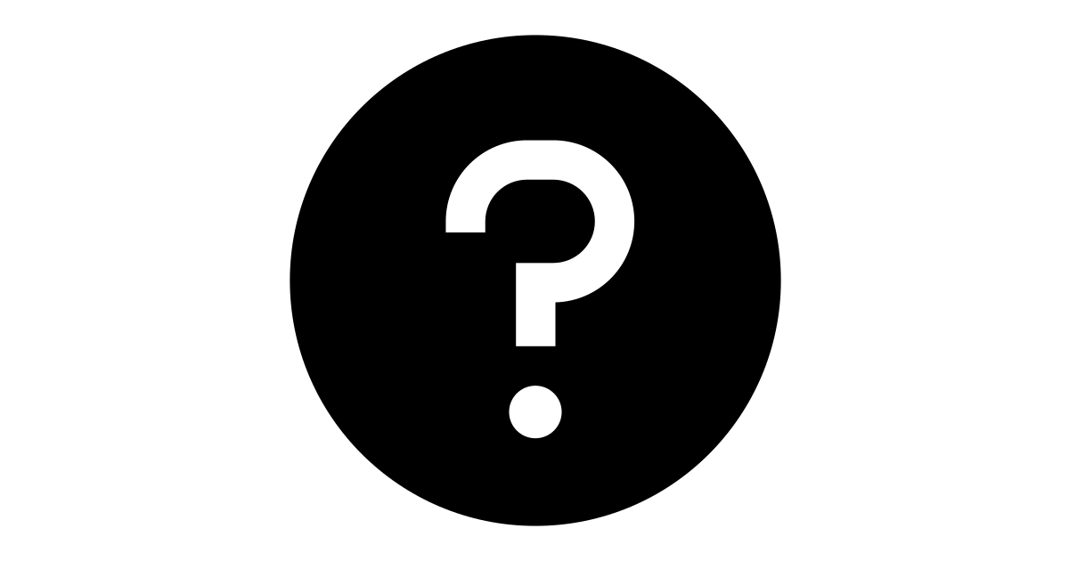 Help filled free vector icon - Iconbolt