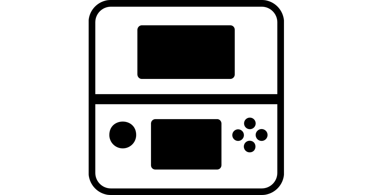 Nintendo 3ds free vector icon Iconbolt