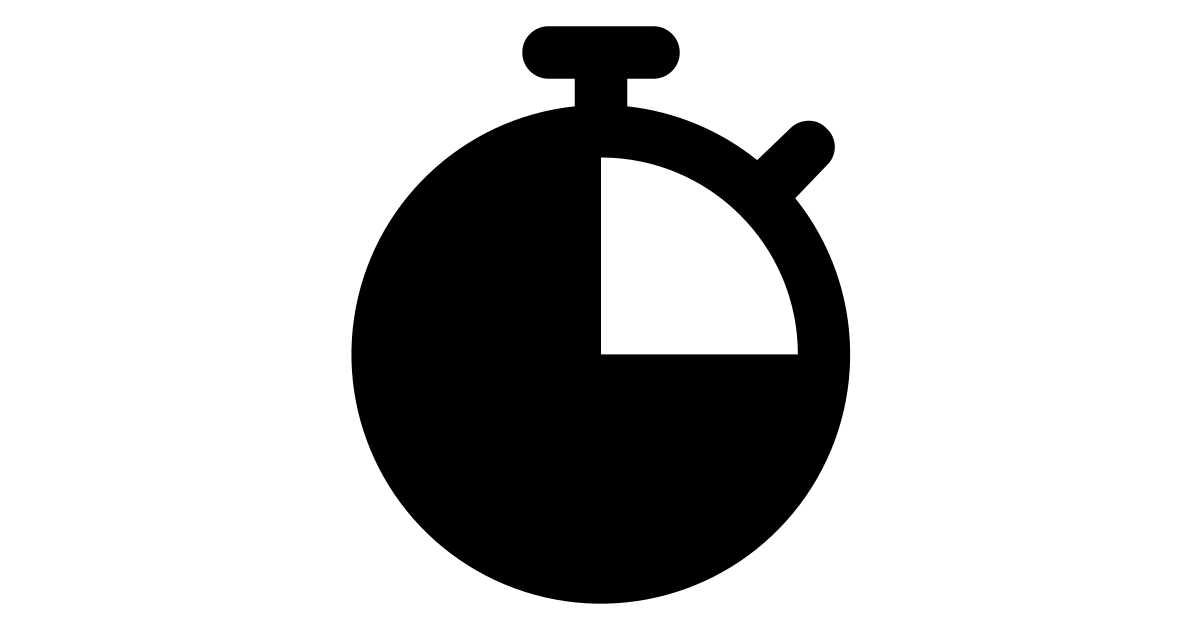 Time stopwatch free vector icon - Iconbolt