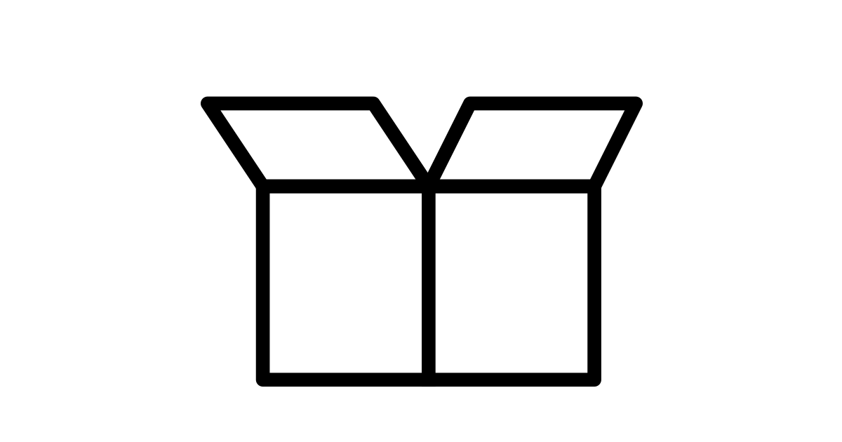 Box 2d free vector icon Iconbolt