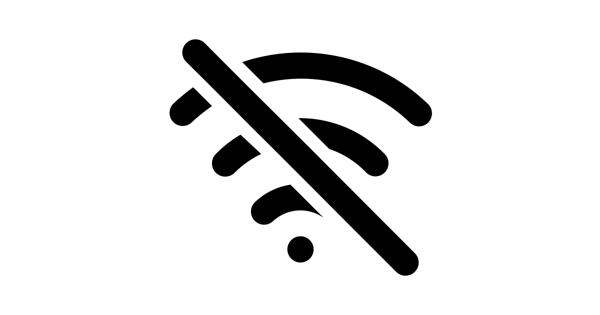 Wifi off free vector icon Iconbolt