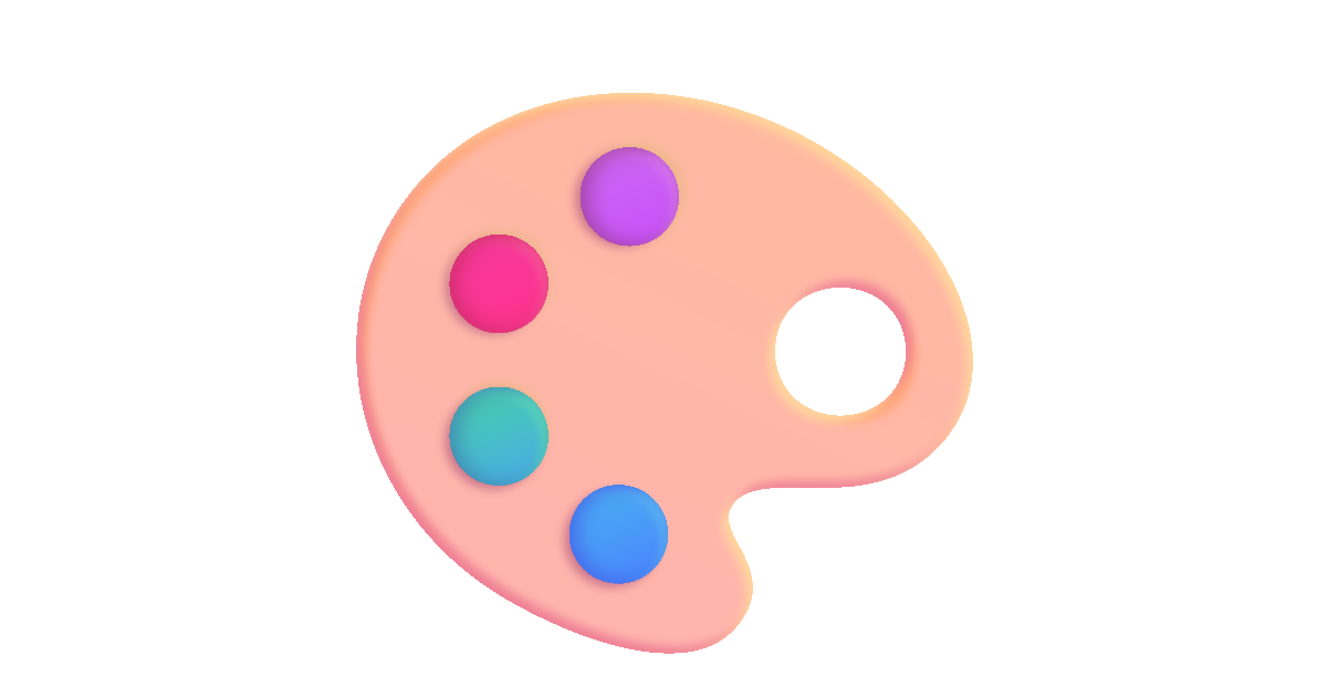 Artist palette free vector icon Iconbolt