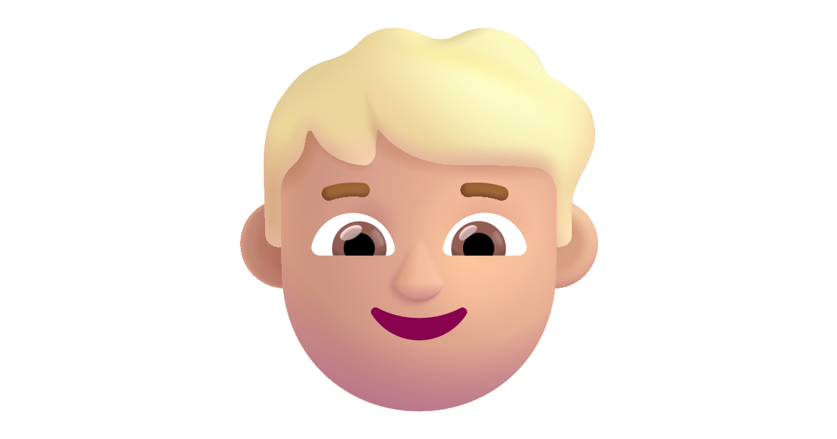 Boy medium light free vector icon - Iconbolt