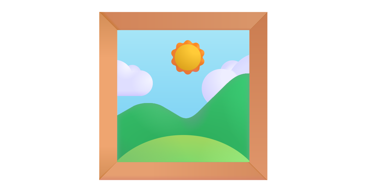 Framed picture free vector icon - Iconbolt