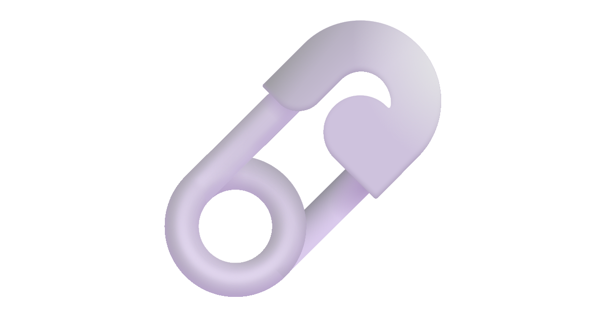 Safety pin free vector icon Iconbolt