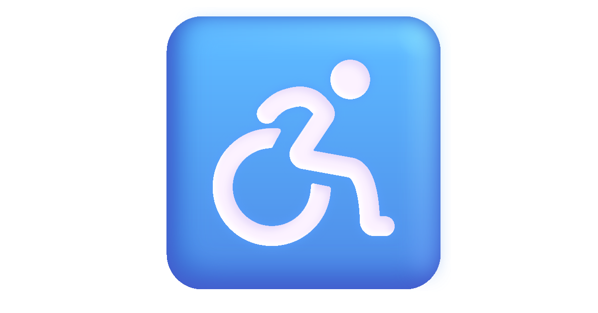 Wheelchair symbol free vector icon Iconbolt