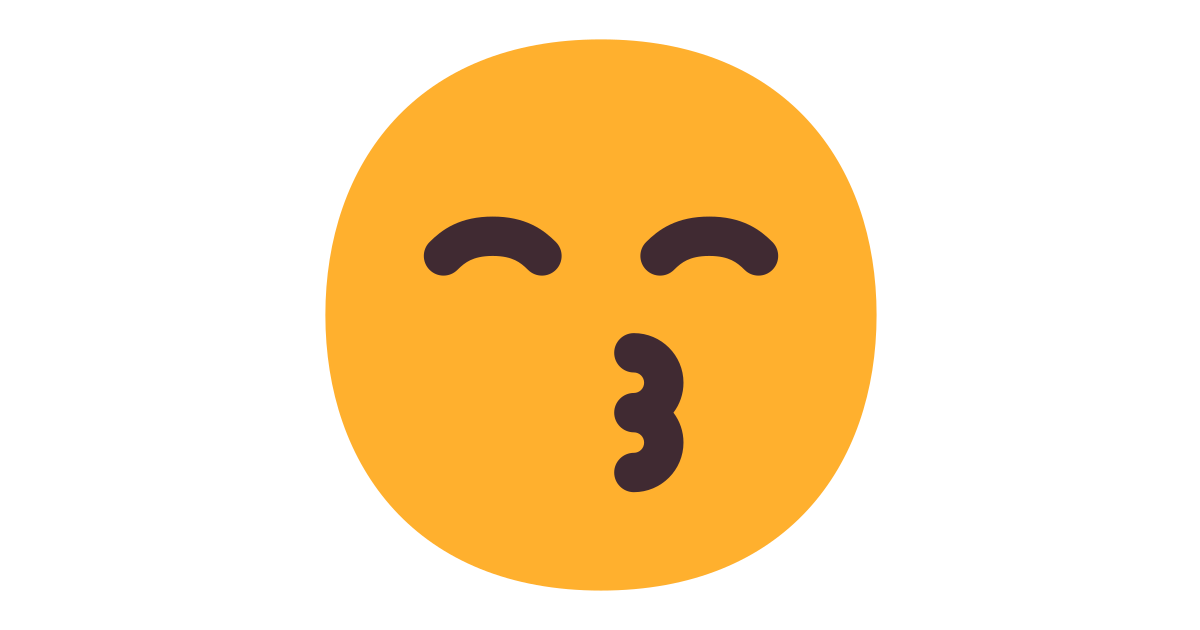 Kissing Face With Smiling Eyes Emoji Meaning And Pictures IMAGESEE