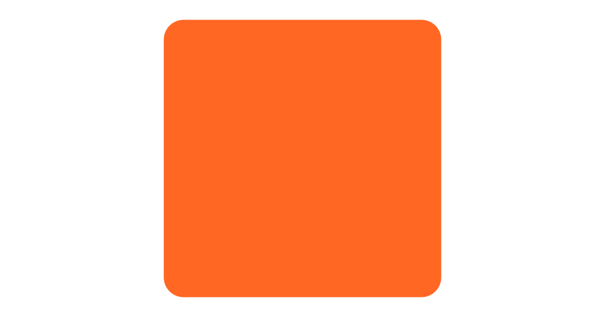 Orange square free vector icon Iconbolt