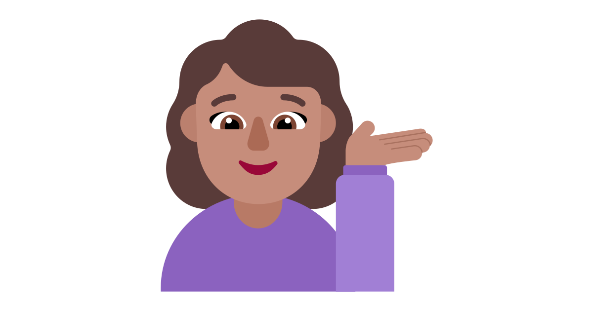 Woman tipping hand medium free vector icon Iconbolt