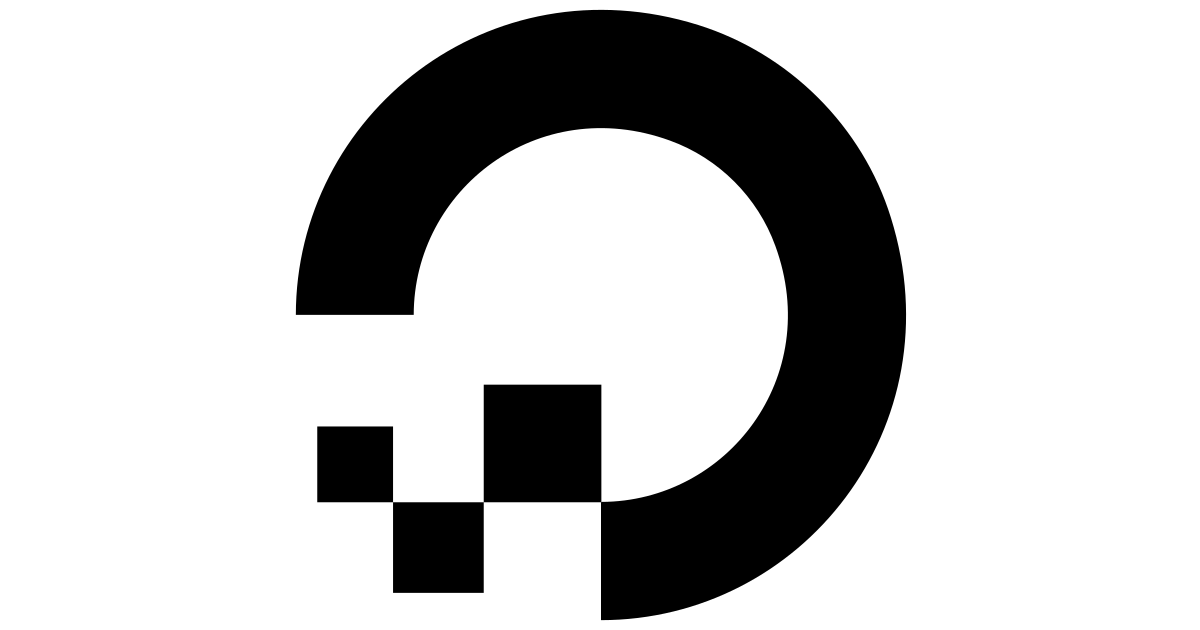 Digital ocean free vector icon Iconbolt