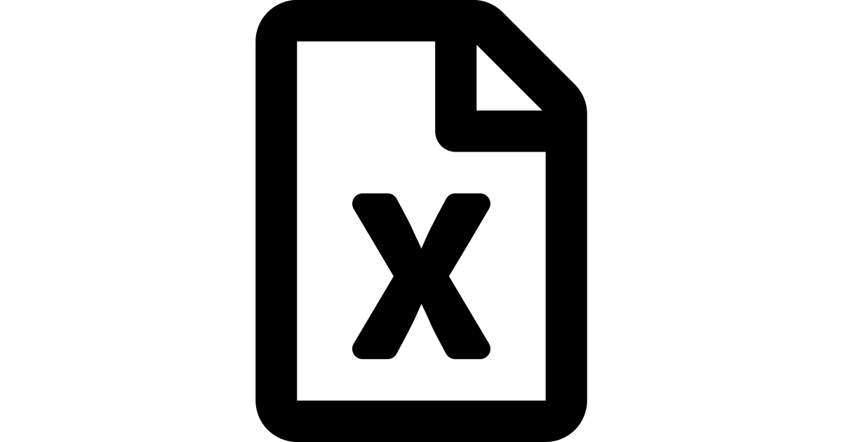 File excel free vector icon - Iconbolt