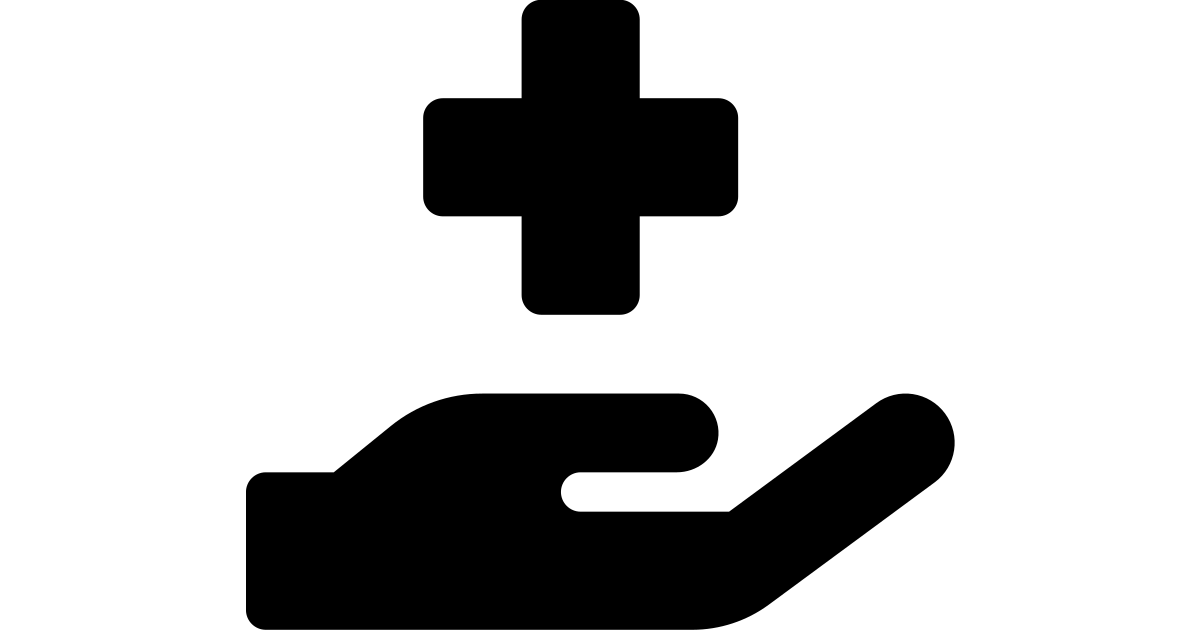 Hand holding medical free vector icon Iconbolt