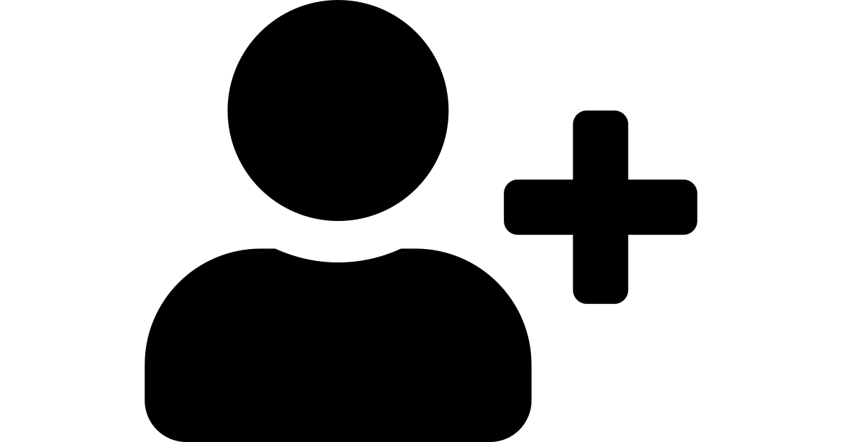 User plus free vector icon Iconbolt