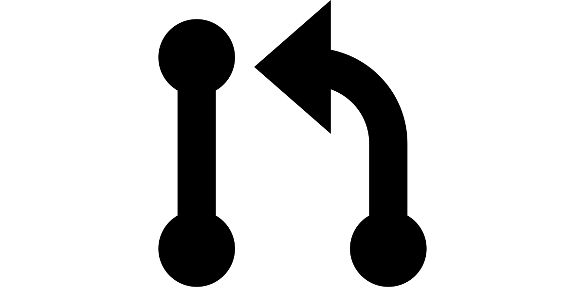 Merge request free vector icon - Iconbolt