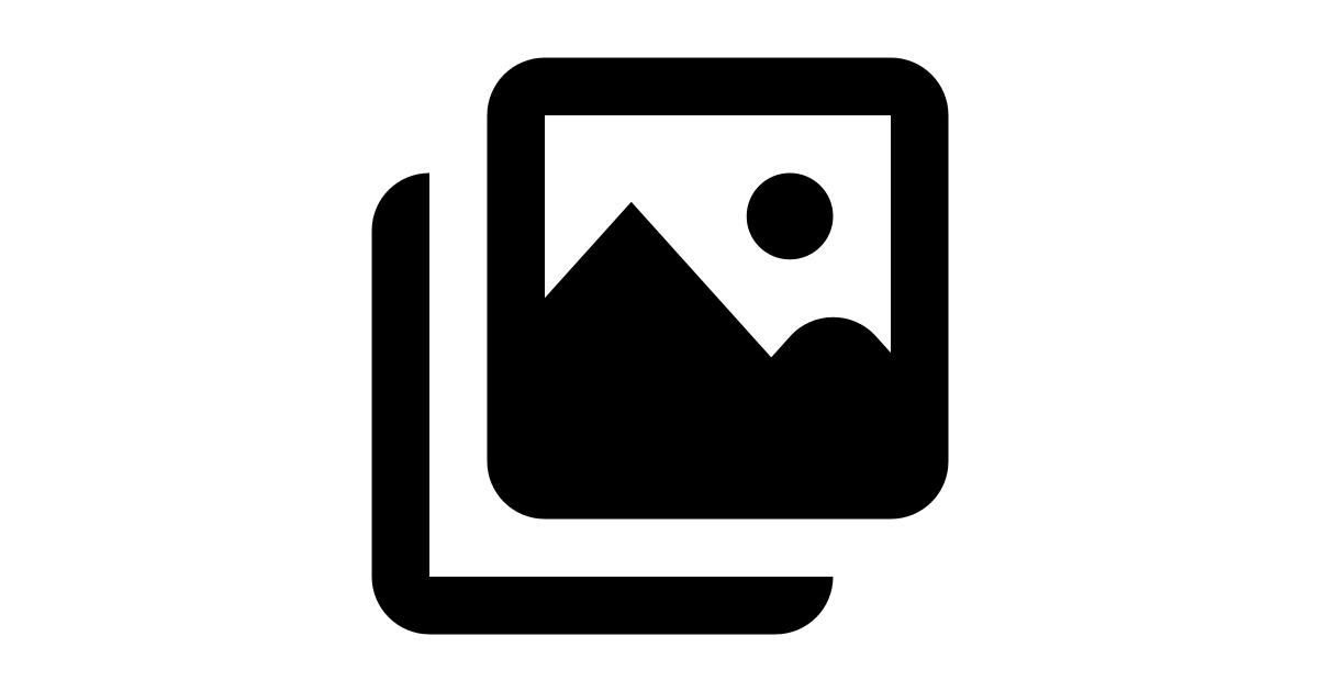 Image multiple free vector icon - Iconbolt