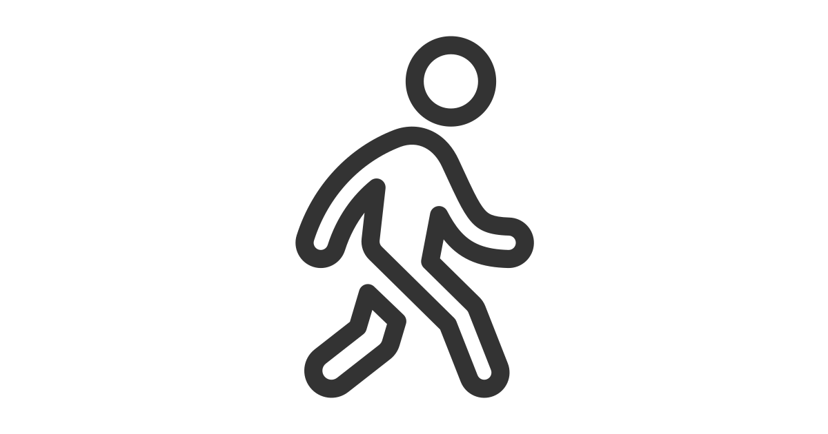 Exercise walking free vector icon - Iconbolt