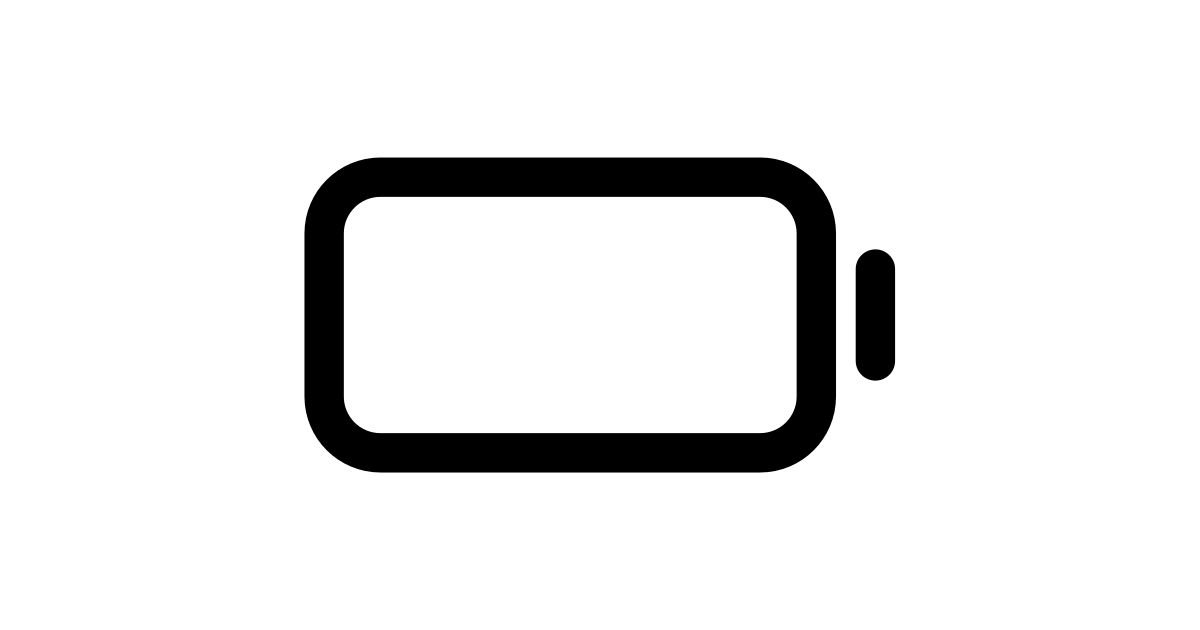 Battery dead free vector icon Iconbolt