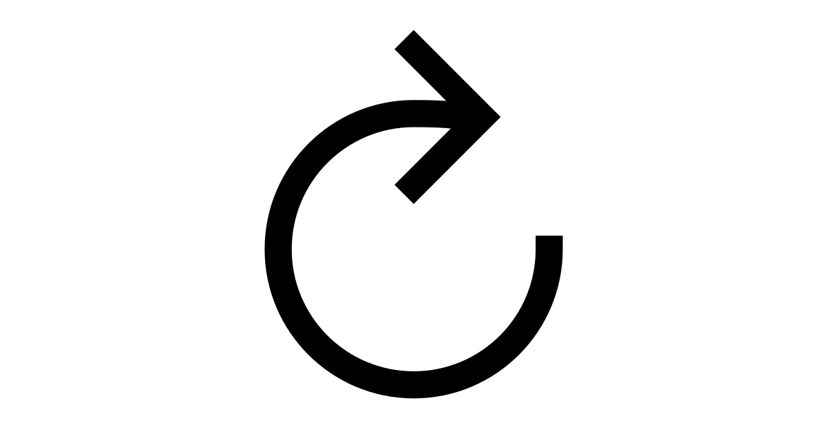 Refresh Icon Black Png
