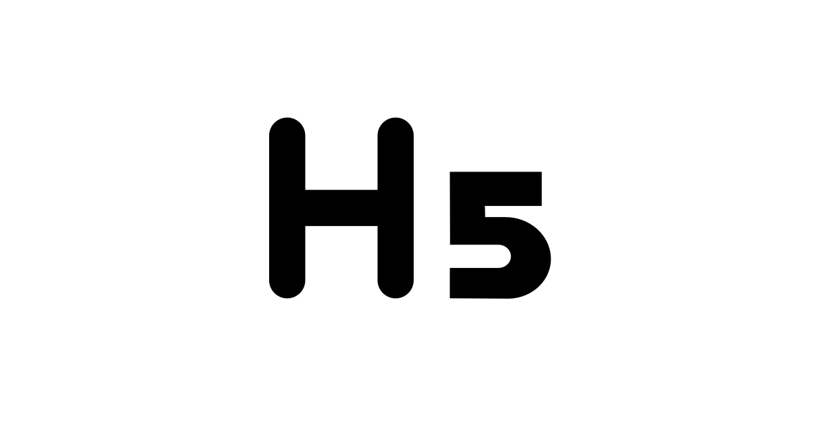 Header 5 free vector icon - Iconbolt