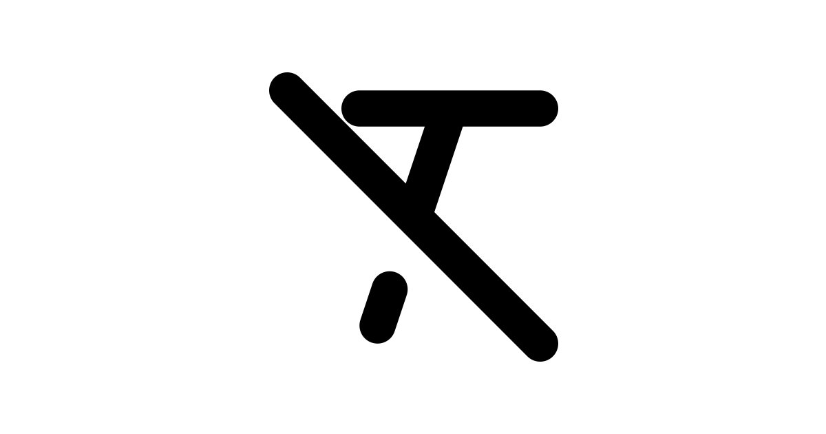 Remove format line free vector icon - Iconbolt