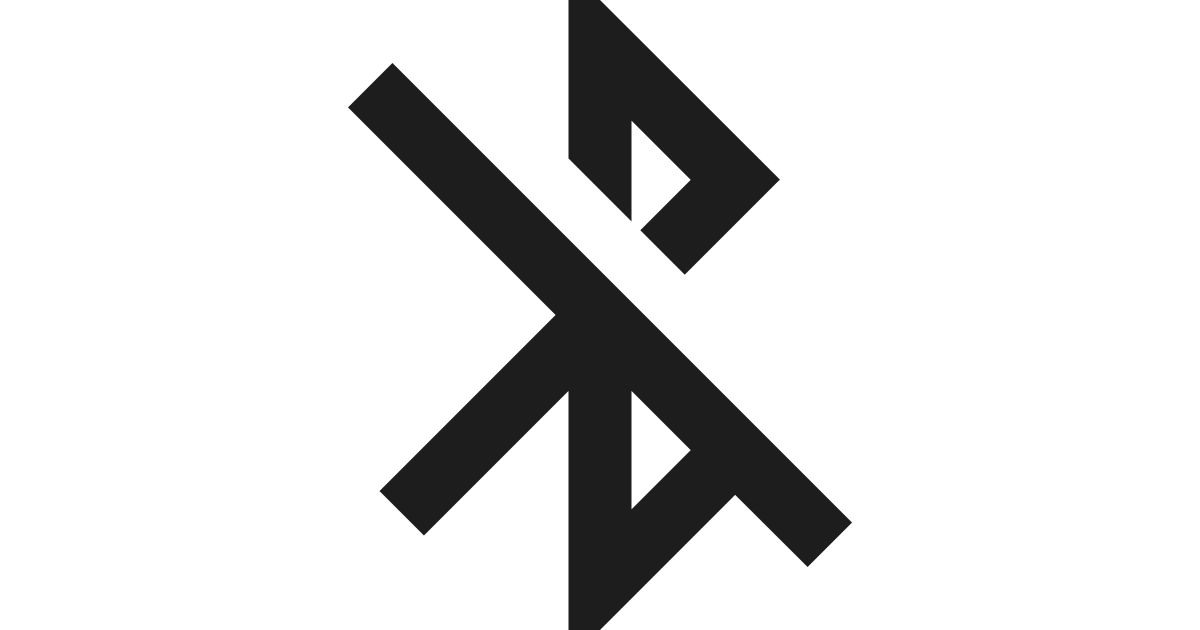 Bluetooth disabled free vector icon Iconbolt