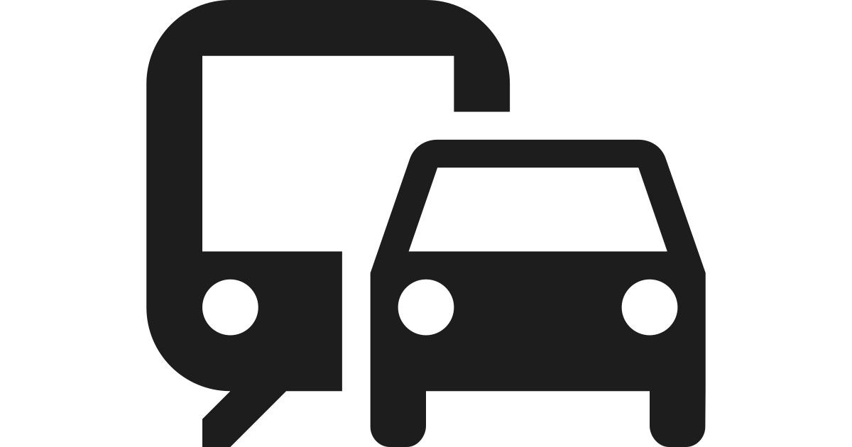 Commute free vector icon - Iconbolt