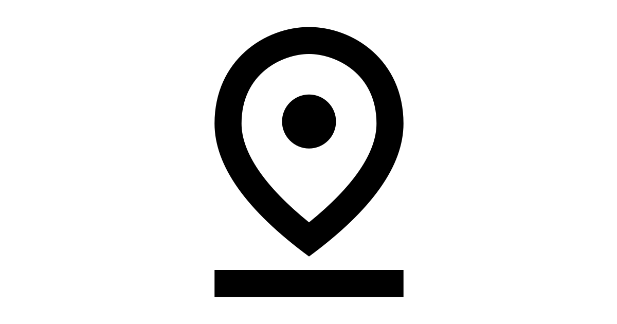 Pin drop free vector icon - Iconbolt